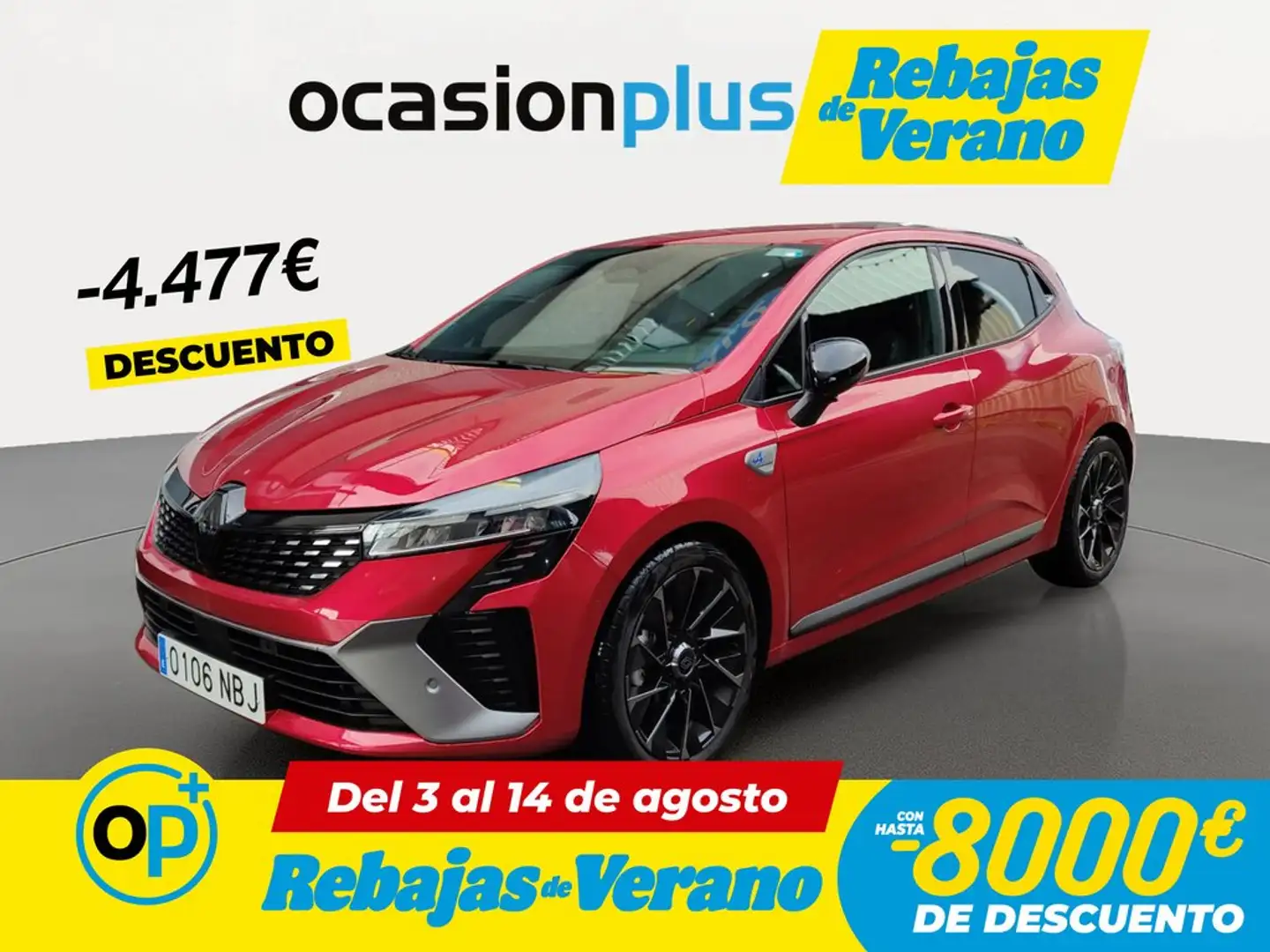 Renault Clio E-TECH Full Hybrid Esprit Alpine 105kW Rojo - 1
