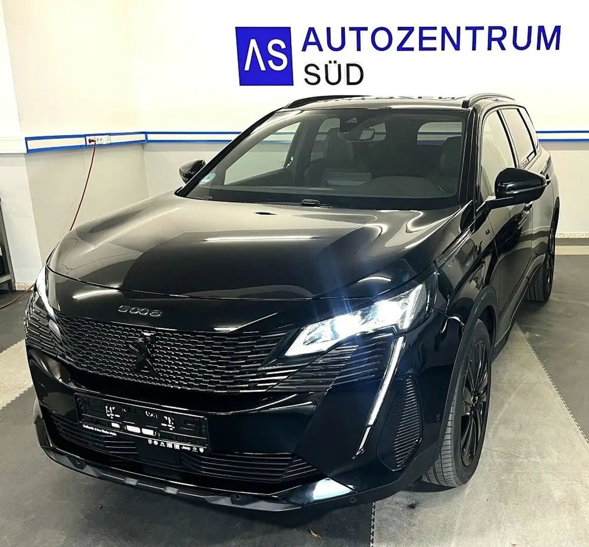 Peugeot 5008 5008 Hybrid 136 GT 7 SITZER Schwarz - 1