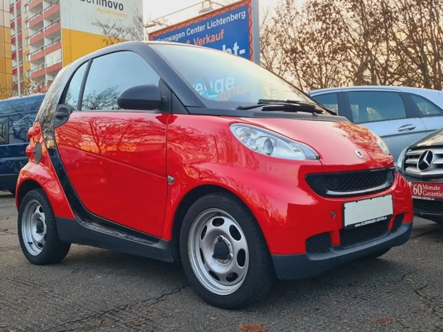 smart forTwo coupe 1.0 mhd pure Autom/Standh/SH/Allw. Rot - 2