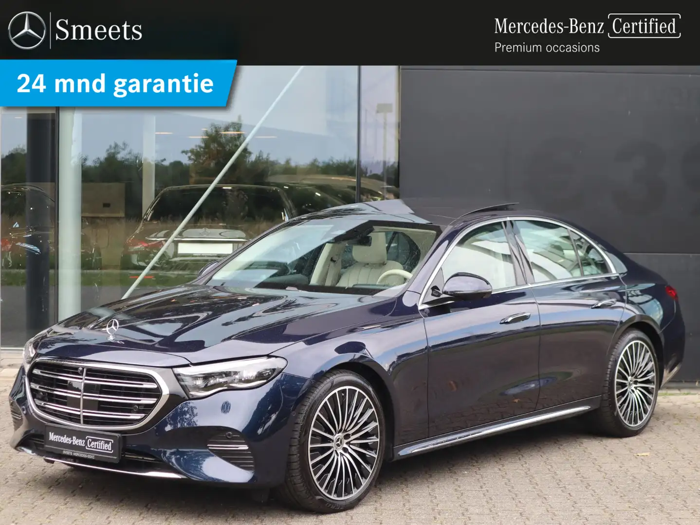Mercedes-Benz E 450 d 4MATIC Exclusive Line Blauw - 1
