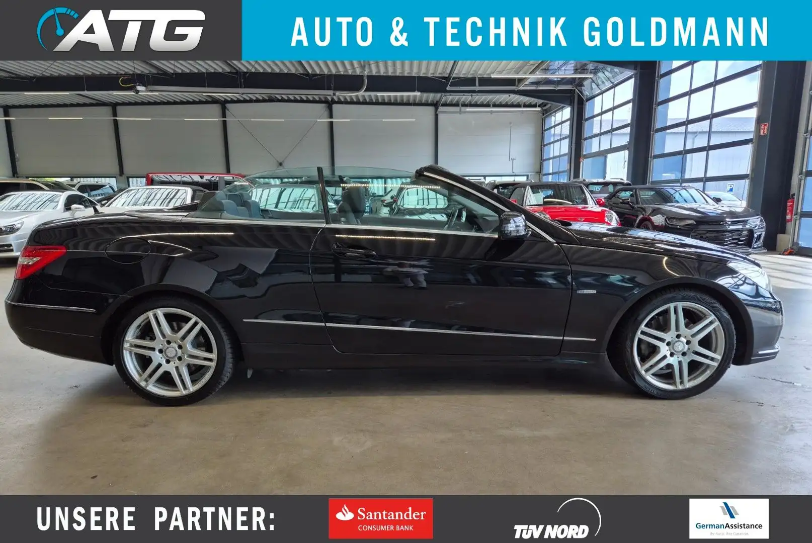 Mercedes-Benz E 350 CGI CABRIO AMG 18´ALU LEDER NAVI XENON SHZ Black - 1