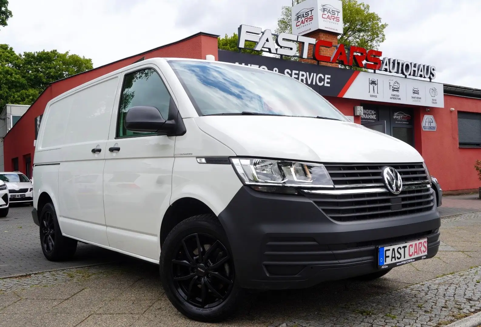 Volkswagen T6 Transporter T6.1 Transporter 2.0TDI PDC! Kühlkasten 0°C AHK! Weiß - 1