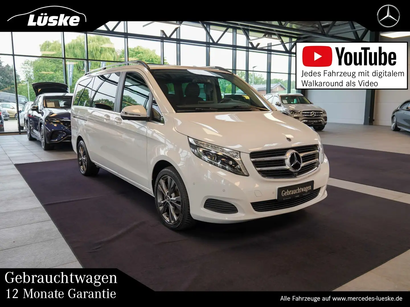 Mercedes-Benz V 250 V 250 d AVANTGARDE EDITION Lang Burmester COMAND White - 1