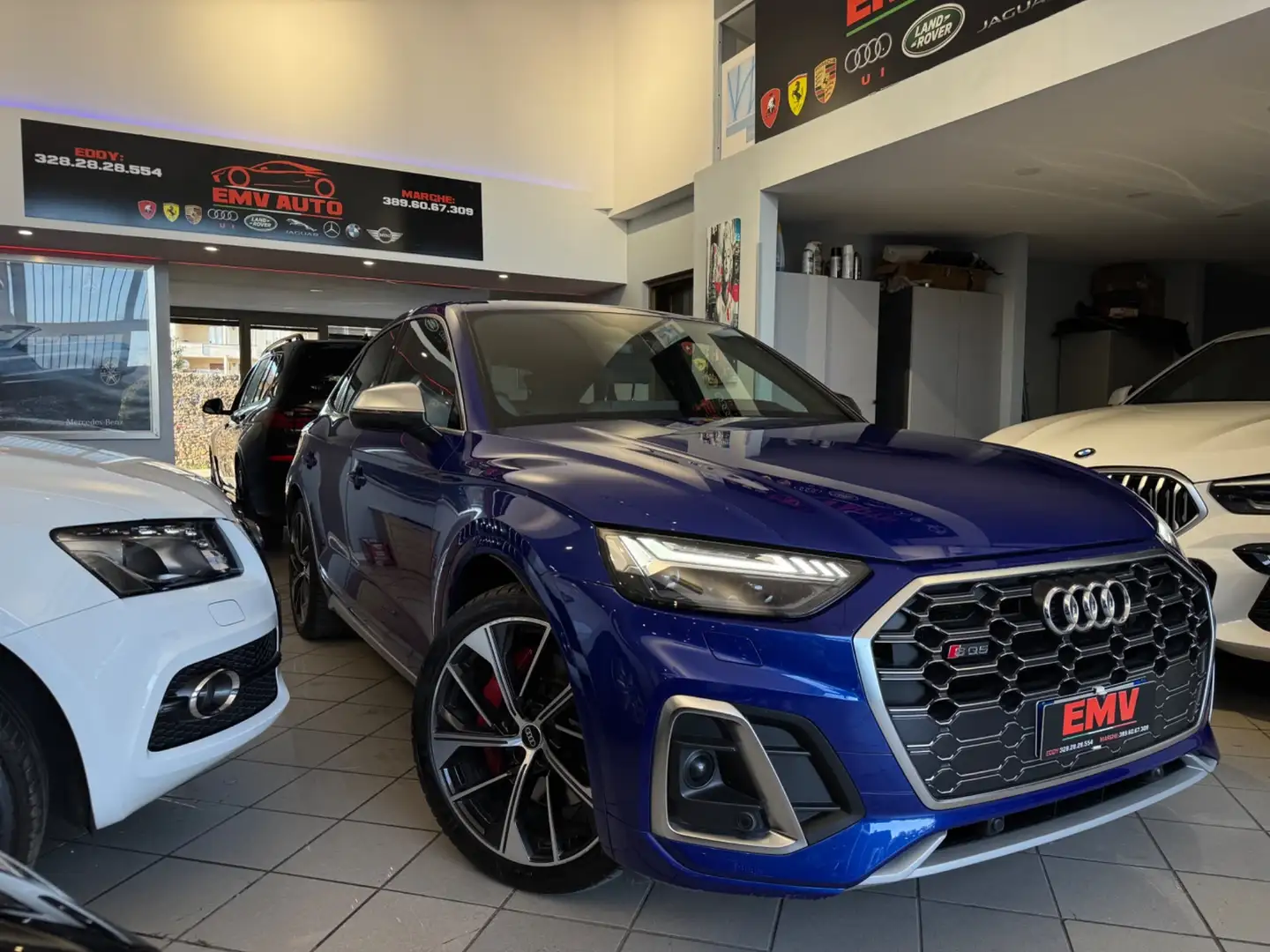 Audi SQ5 Sp5 SportBeck Quattro Tiptronic full full Modrá - 1