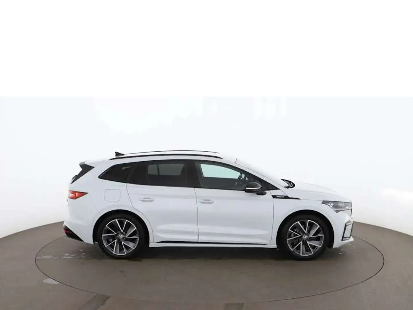 Skoda Enyaq 80 Sport 82kWh Aut LED AHK NAV LEDER R-CAM Blanco - 2