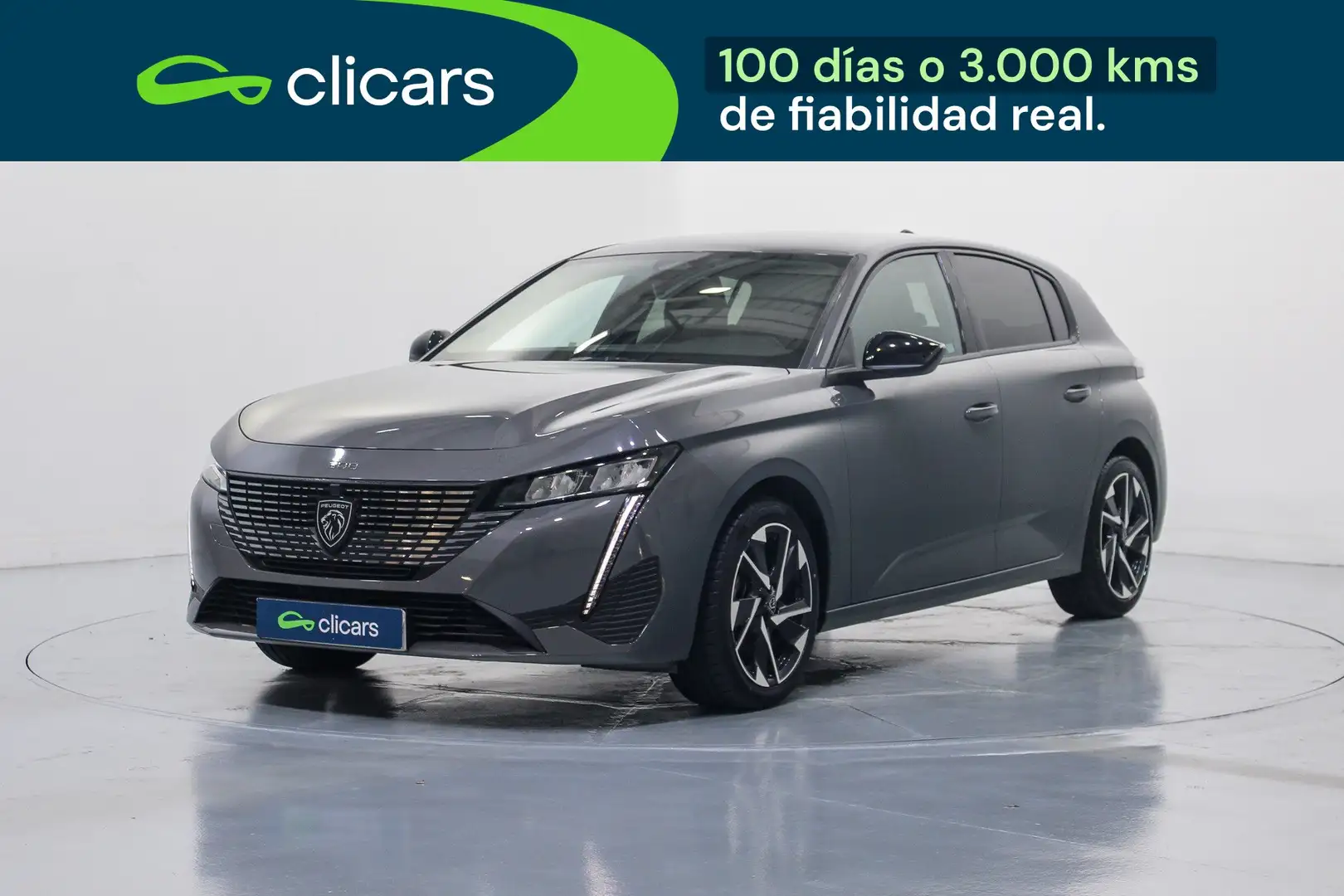 Peugeot 308 1.2 PureTech S&S Allure 130 Gris - 1