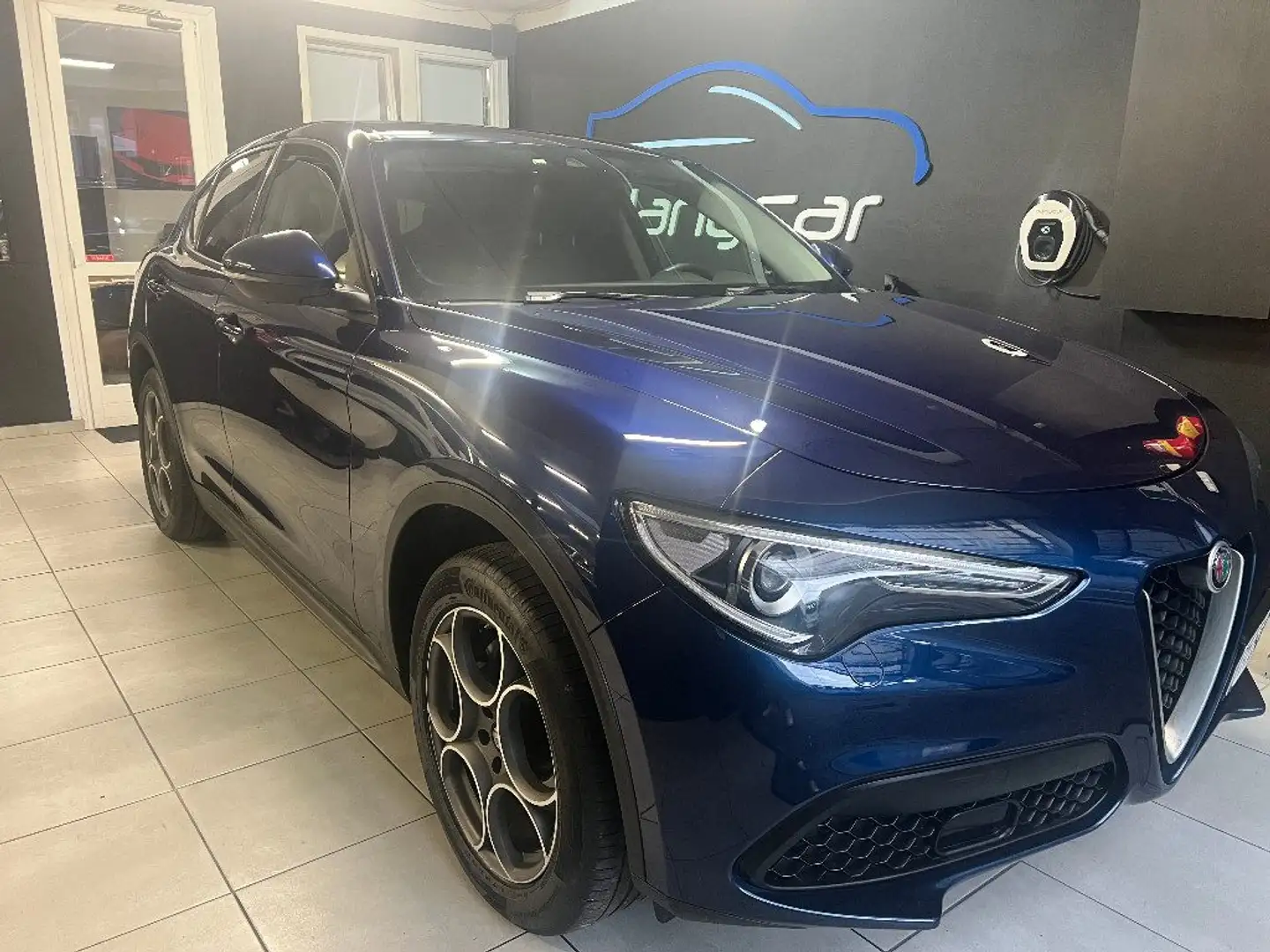 Alfa Romeo Stelvio 2.2 Turbodiesel 190 CV AT8 Q4 B-Tech Bleu - 1