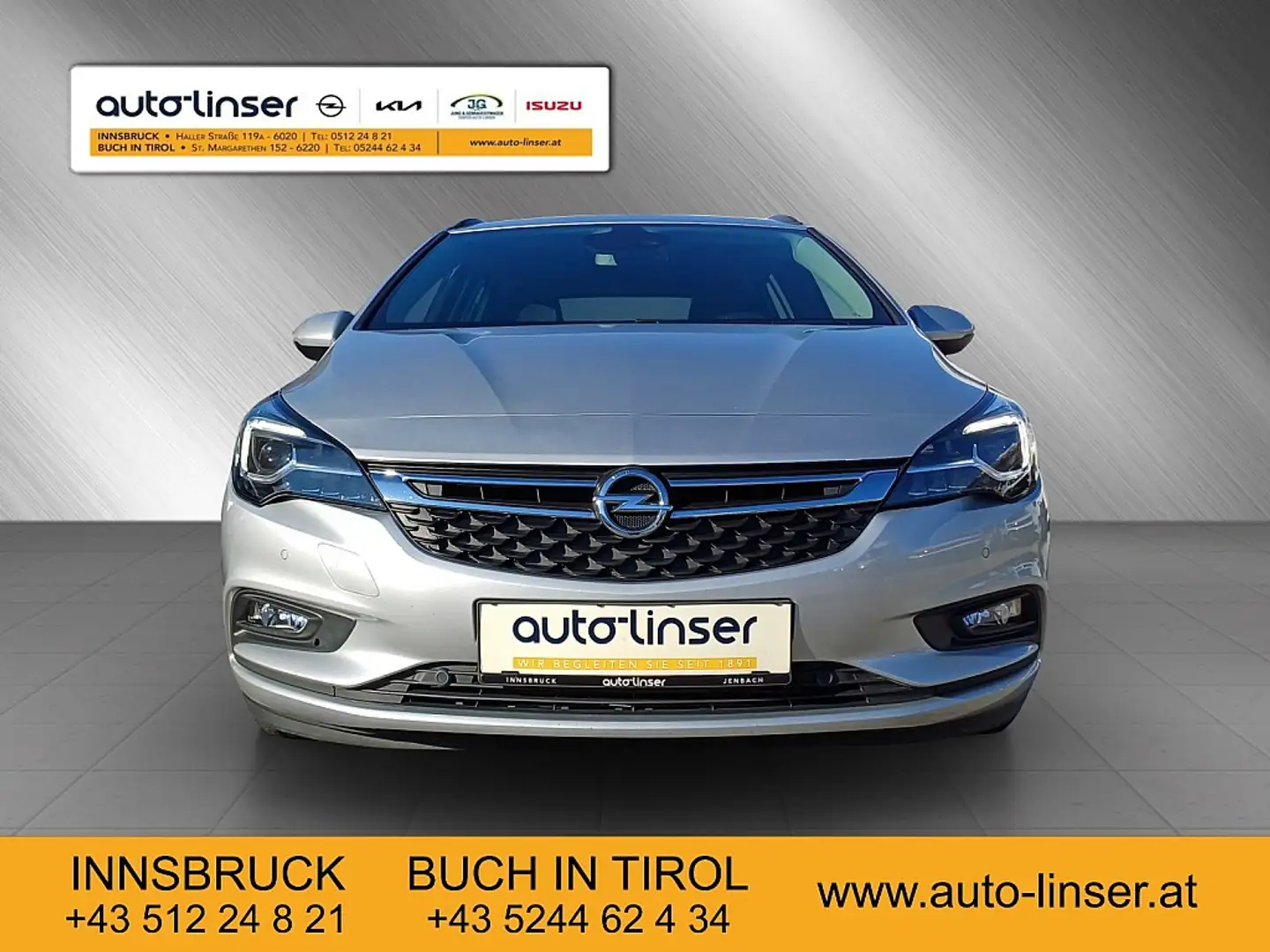 Opel Astra ST 1,4 Turbo Dir. Inj. St./St. 120 Jahre Edition Silber - 2