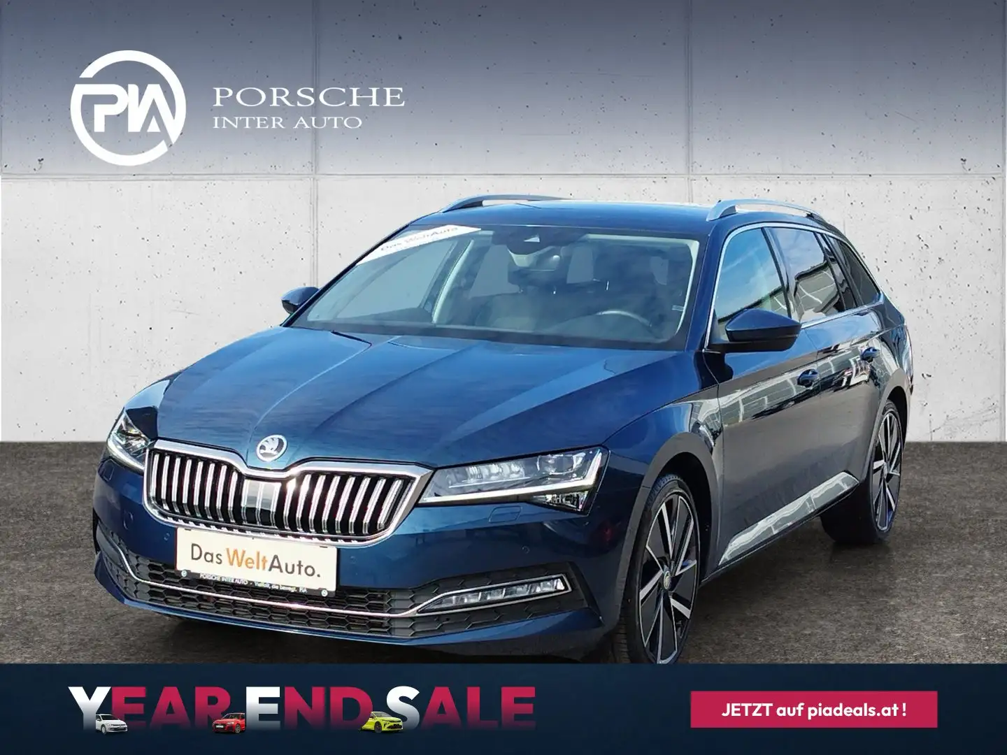Skoda Superb Style TSI ACT DSG Bleu - 1