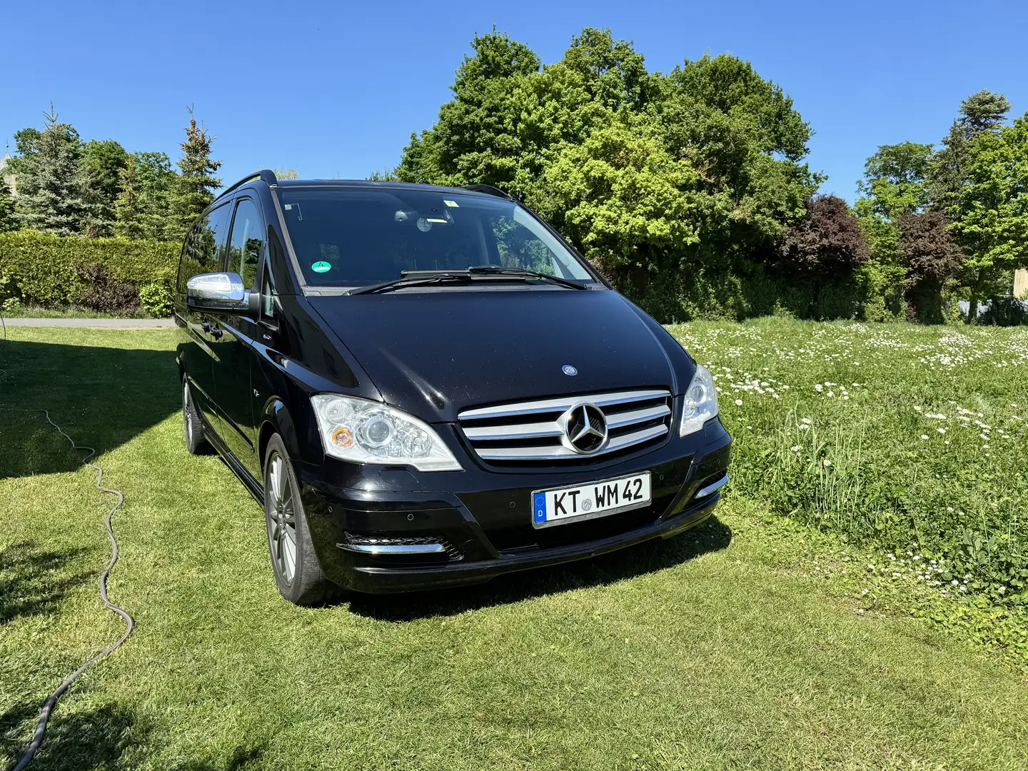 Mercedes-Benz Viano 3.0CDI Avantgarde lang Apple CarPlay Pano Volleder Black - 1