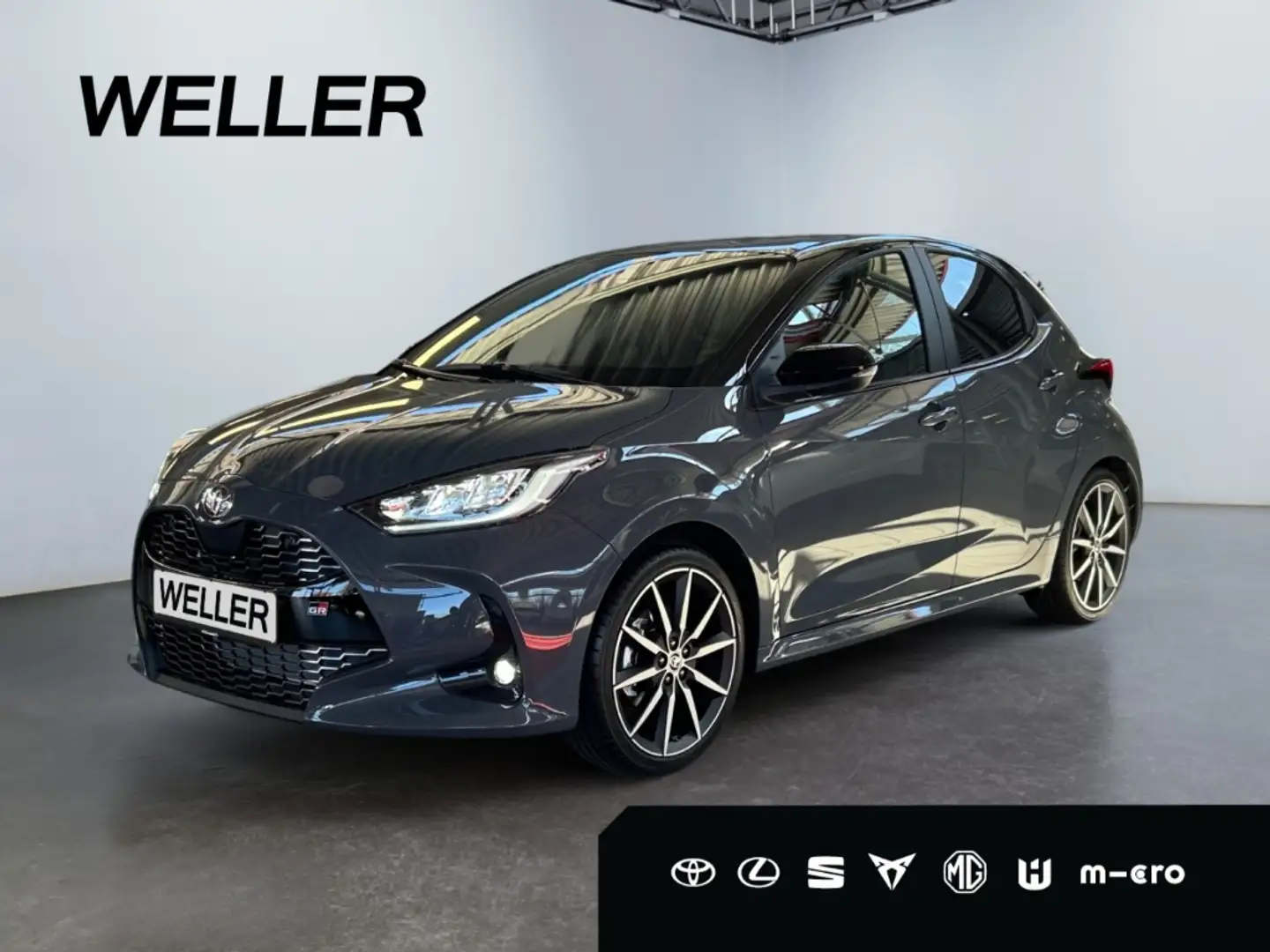 Toyota Yaris Hybrid 130 1.5 GR Sport *LED*HUD*18Zoll*JBL* Grau - 1