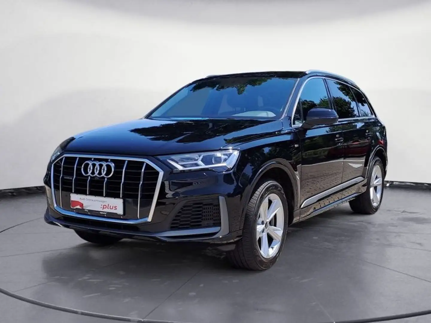 Audi Q7 S line 55 TFSI e quattro tiptron Schwarz - 2