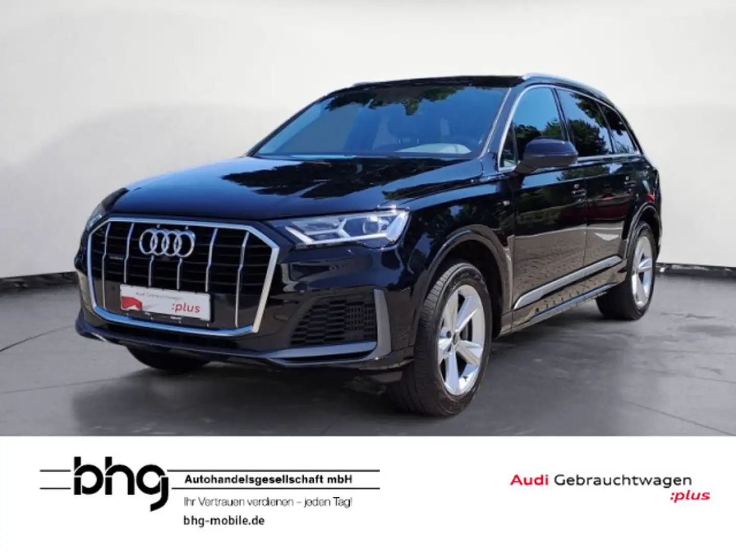 Audi Q7 S line 55 TFSI e quattro tiptron Schwarz - 1