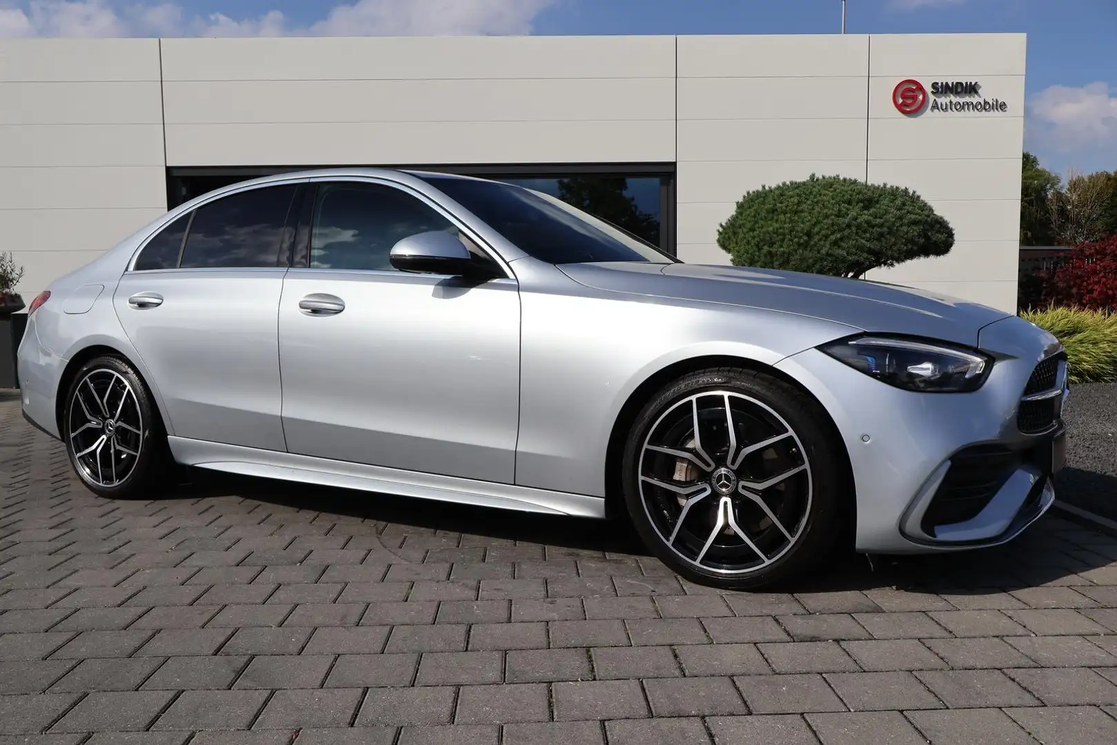 Mercedes-Benz C 220 d  Limo AMG 2x-Digital.Light-Kamera-MBUX Silber - 2
