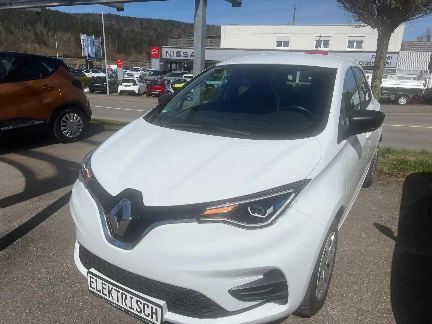 Renault ZOE R110 Z.E.40 KW Inclusive Batterie Weiß - 1