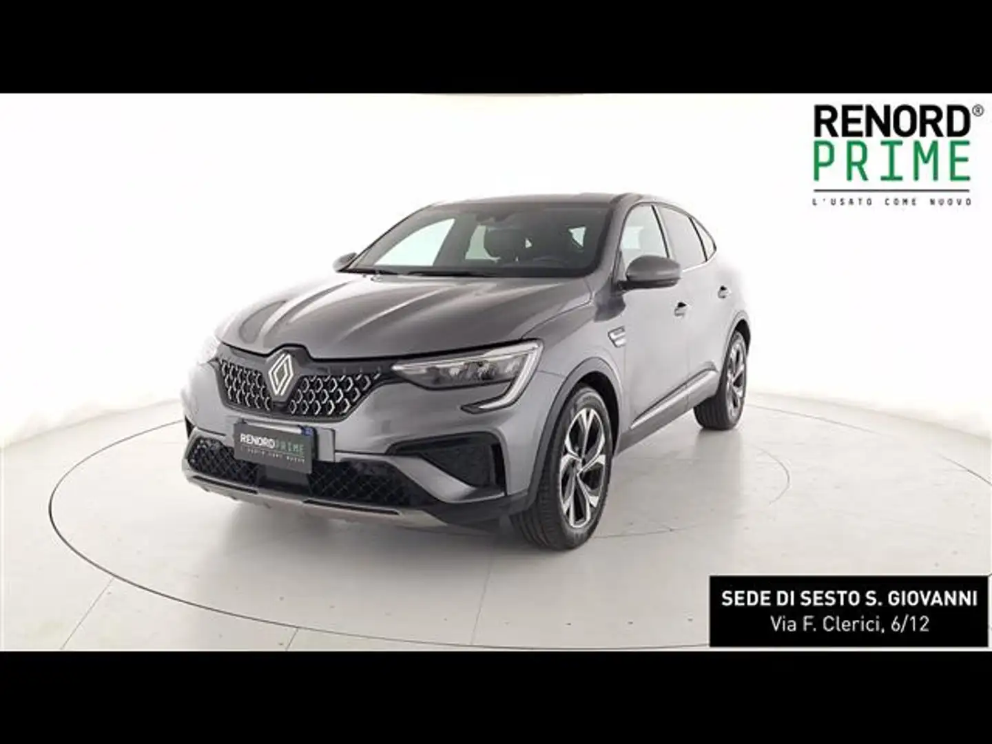 Renault Arkana 1.6 E-Tech full hybrid Techno 145cv Grigio - 1
