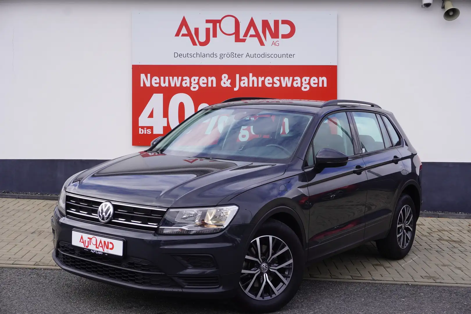 Volkswagen Tiguan 1.4 16V TSI Trendline Navi DAB PDC USB Gris - 1