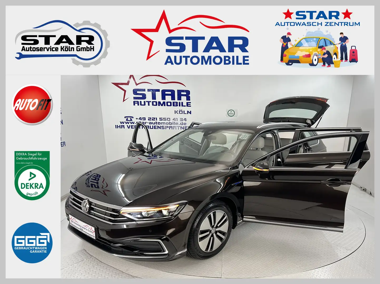 Volkswagen Passat Variant Passat Variant GTE 1.4 TSI DSG*Business Premium*E6 Braun - 1