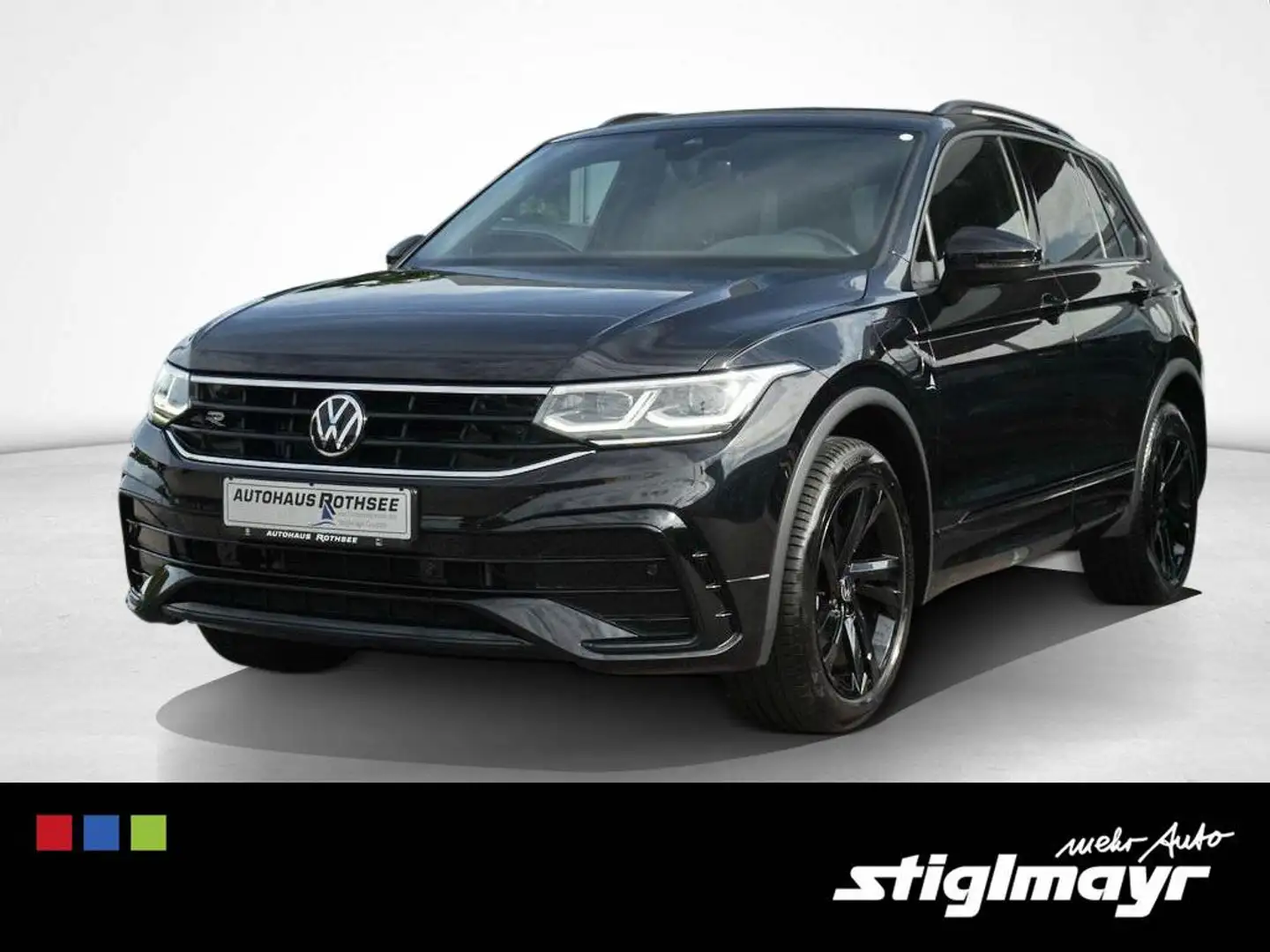 Volkswagen Tiguan R-line Black 1.4 eHybrid ACC+AHK+IQ-LIGHT Noir - 1