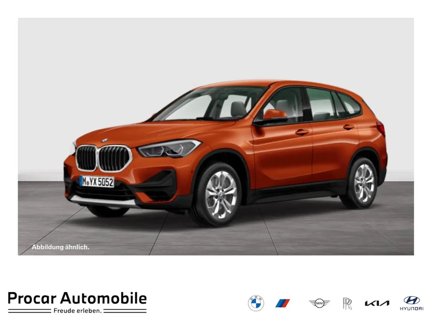 BMW X1 xDrive20i PA RFK LED HuD Shz. PDC Navi DAB Orange - 1