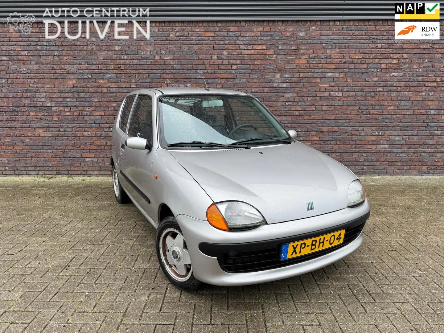 Fiat Seicento 900 ie SX | Nieuw APK | NAP Gris - 1