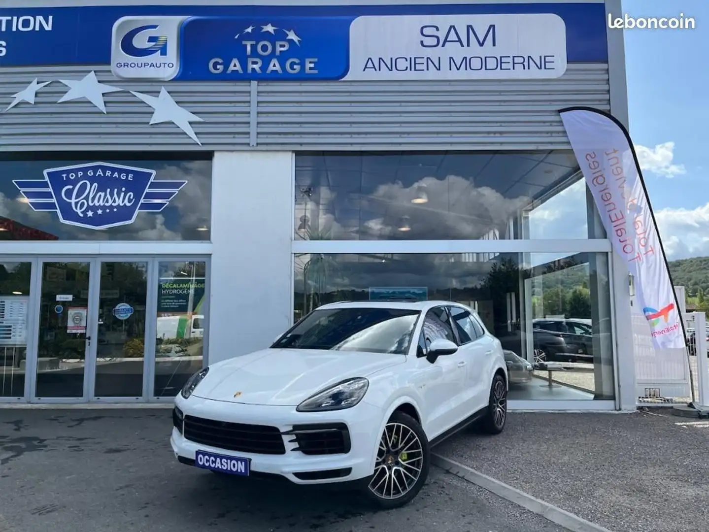 Porsche Cayenne E-Hybrid 3.0 V6 462 ch Tiptronic BVA S Weiß - 1