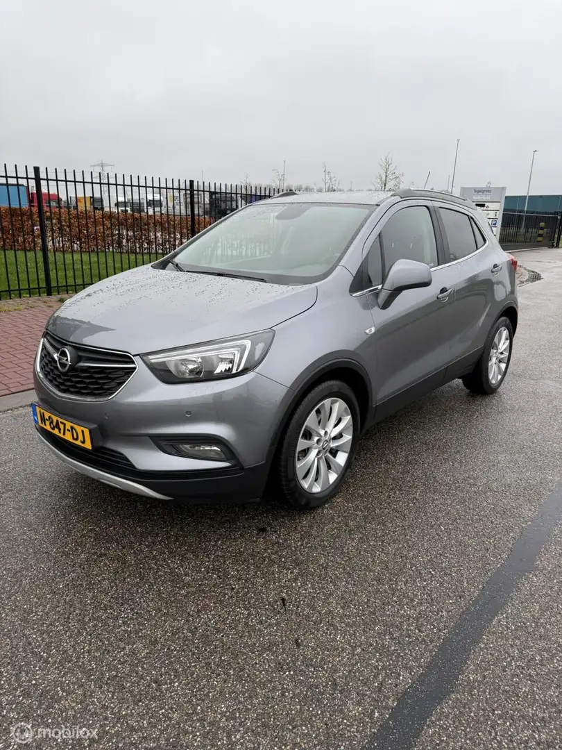 Opel Mokka X 1.4 Turbo Innovation 2017 Nieuwstaat Zwart - 2