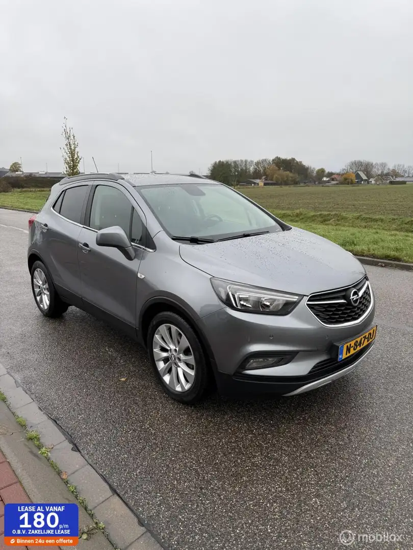 Opel Mokka X 1.4 Turbo Innovation 2017 Nieuwstaat Zwart - 1