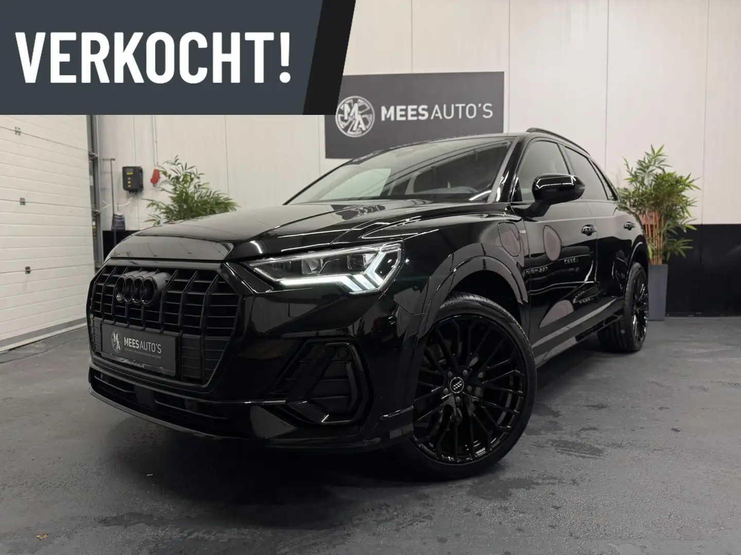 Audi Q3 45 TFSI e S edition|Matrix|20" RS Velgen|245PK! Zwart - 2