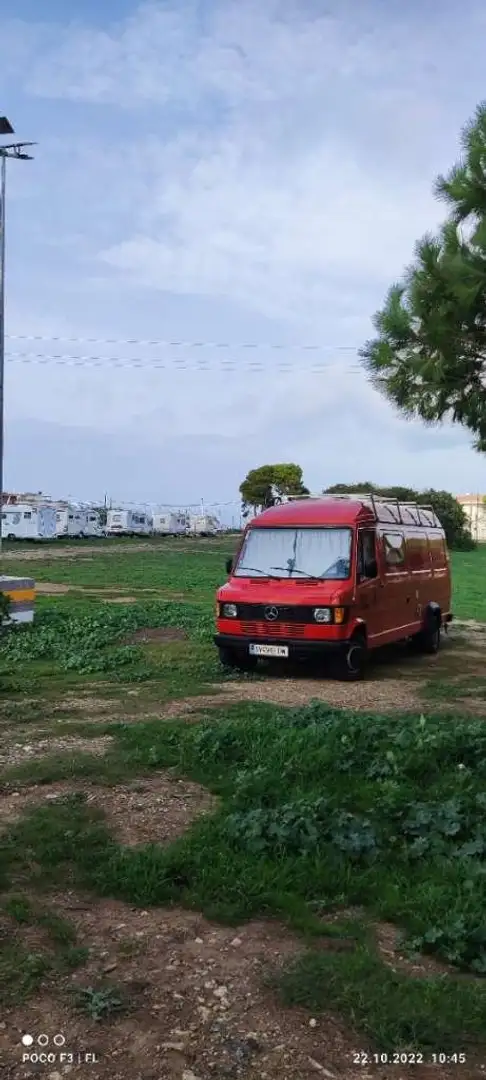 Mercedes-Benz T1 407D Kasten/Wohnmobil Rot - 2