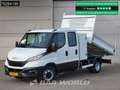 Iveco Daily 35C14 Kipper met Kist Dubbel Cabine Dubbellucht 3, Blanc - thumbnail 1
