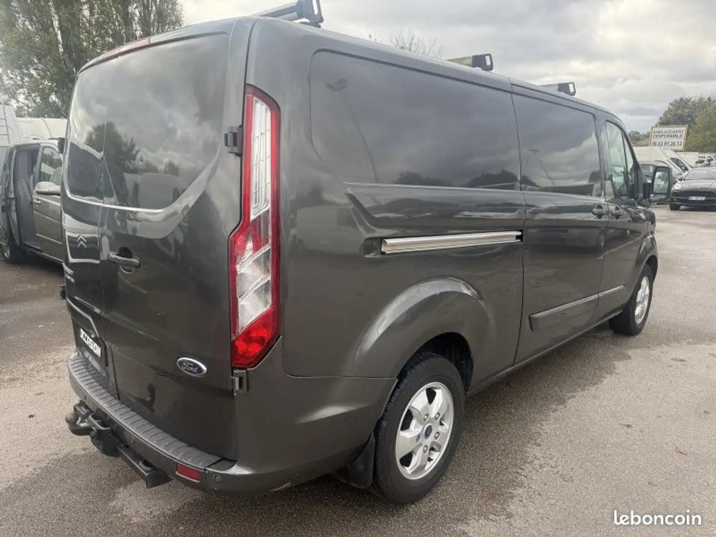 Ford Transit Custom TRANSIT FG 290 L2H1 2.0 TDCI 130 LIMITED Gris - 2
