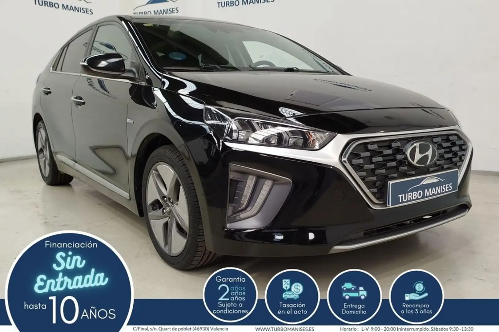 Hyundai IONIQ HEV 1.6 GDI Tecno Negro - 1