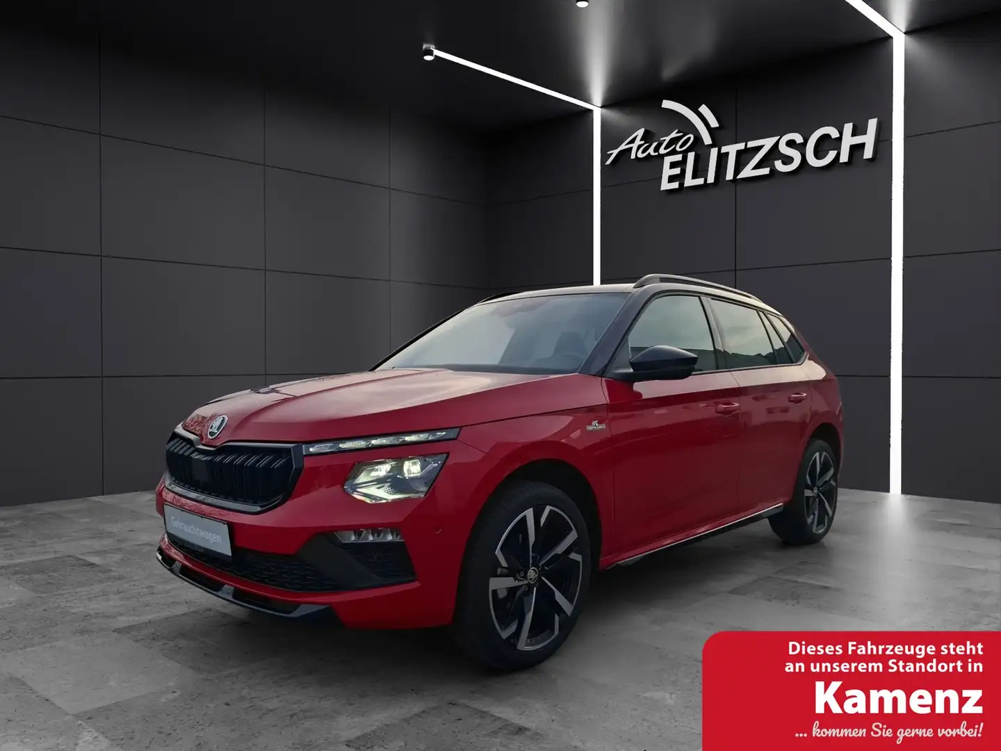 Skoda Kamiq TSI Monte Carlo DSG Matrix Navi Pano AID ACC RF... Rot - 1