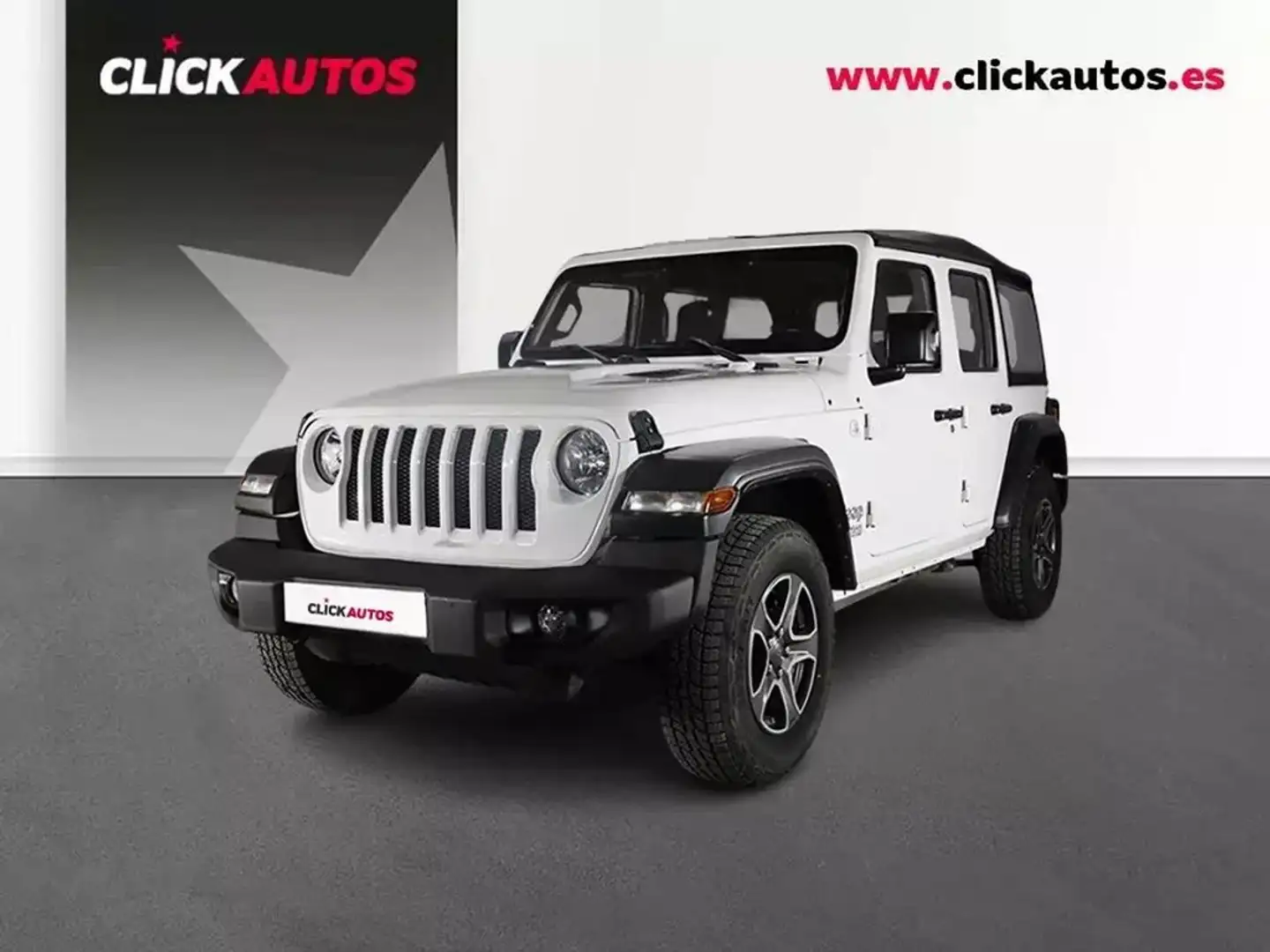 Jeep Wrangler 2.2 CRD 200CV Sport 8TX ED6 Blanc - 1
