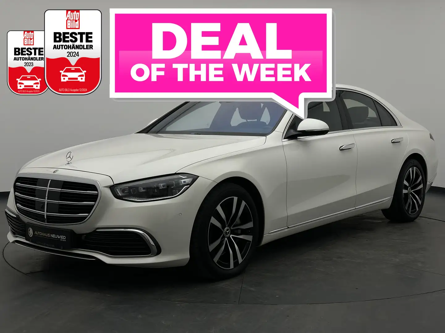 Mercedes-Benz S 500 S 500 4M 9G +MBEAM+MBUX-HUD+360+STANDHZ+VISION+ Blanco - 1
