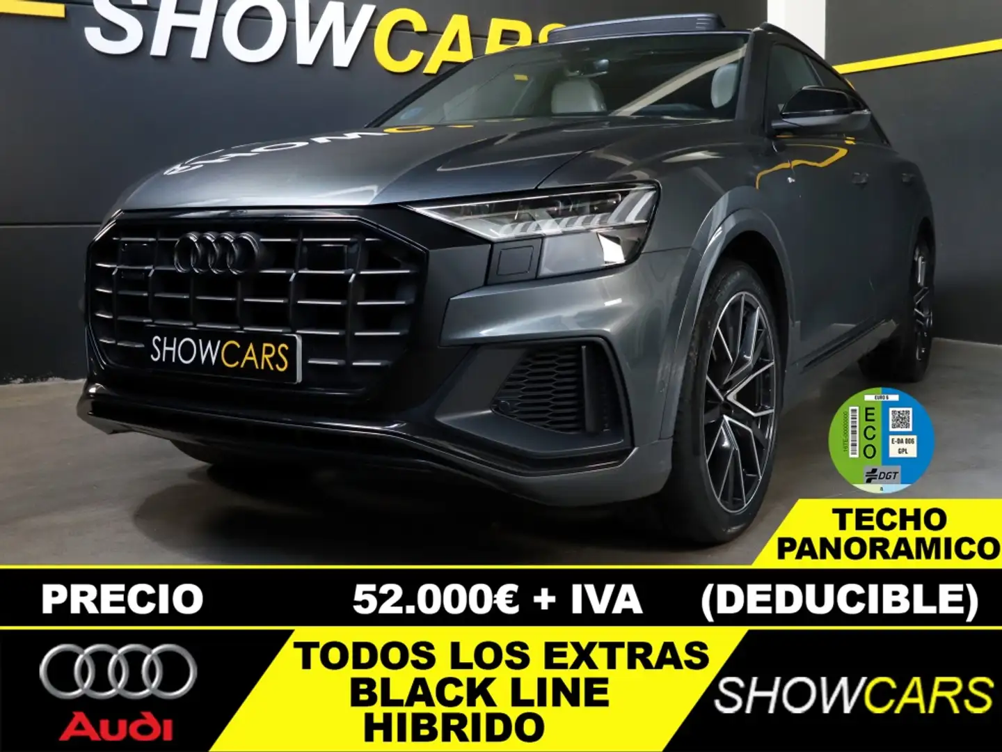 Audi Q8 50 TDI Black line quattro tiptronic 210kW Gris - 1