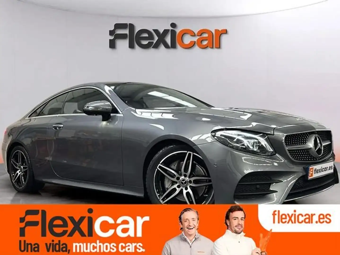 Mercedes-Benz E 220 Coupé 220d Gris - 1