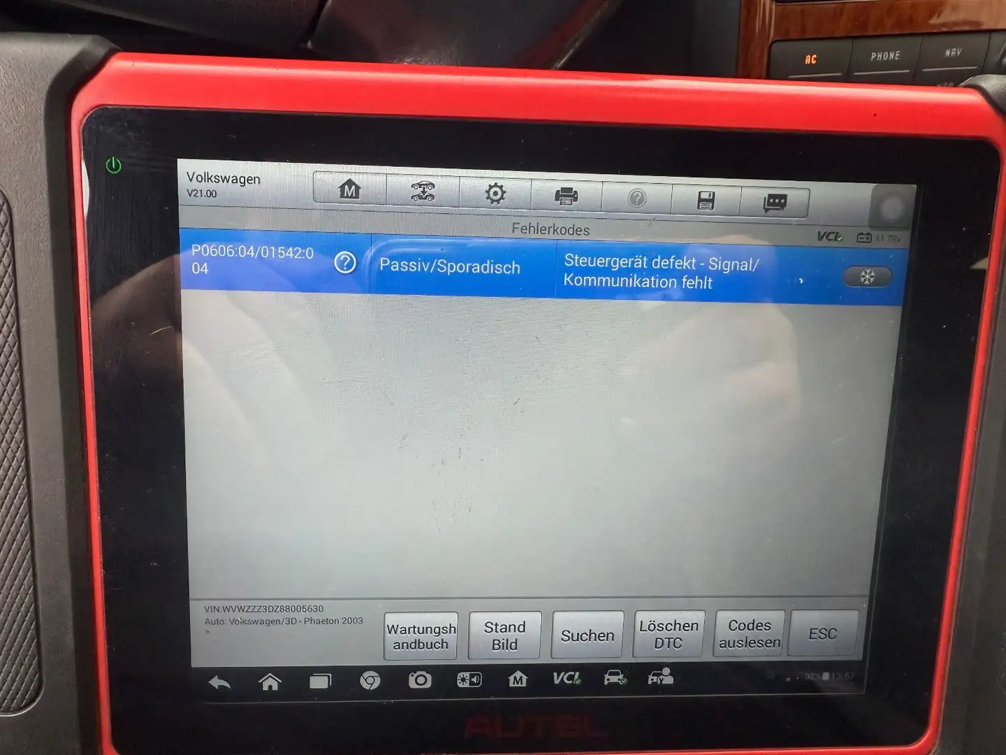 Volkswagen Phaeton 3.0 TDI V6+Motorsteuergerät defekt+ Blauw - 2