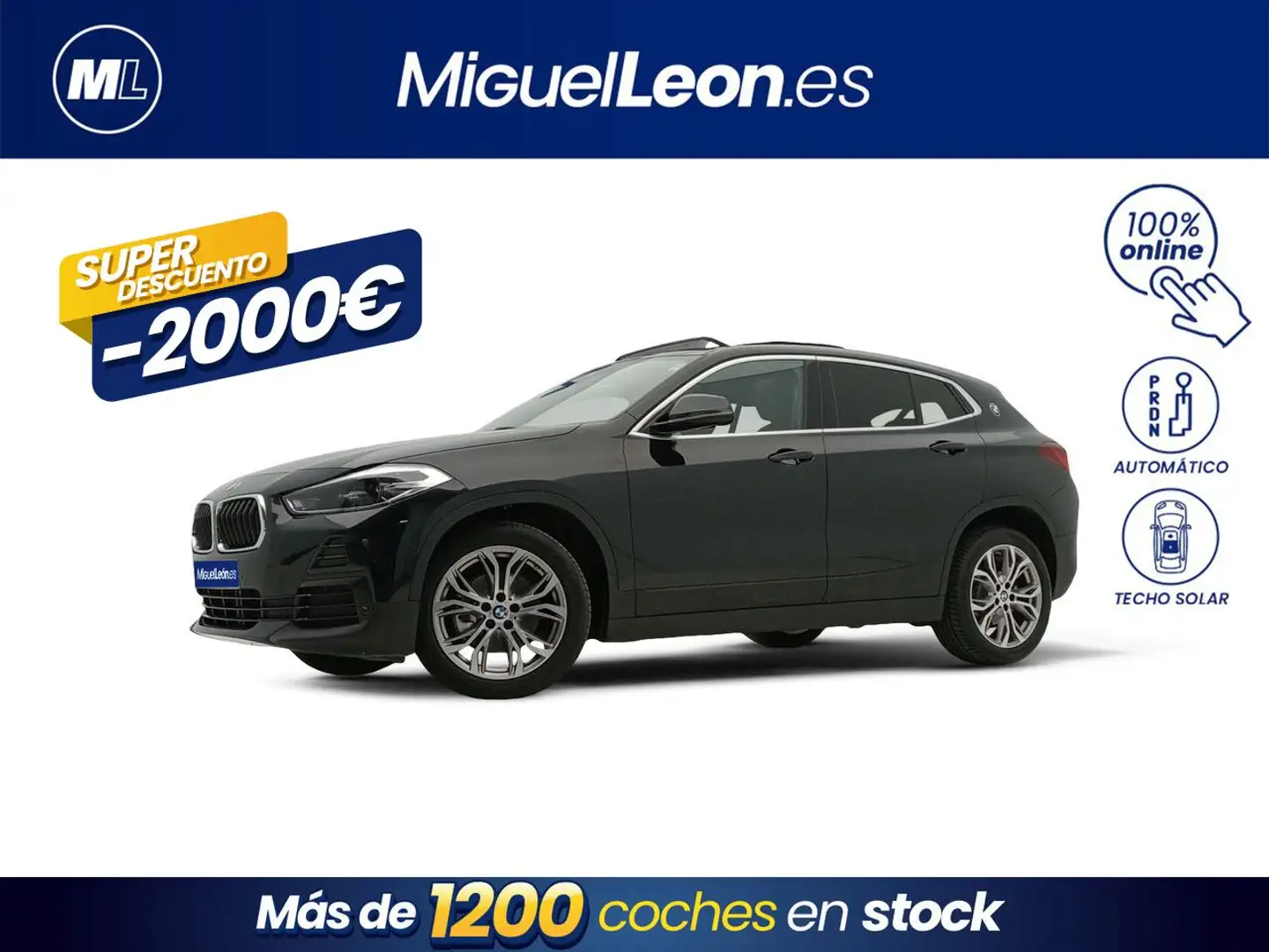 BMW X2 sDrive 18iA Negro - 1