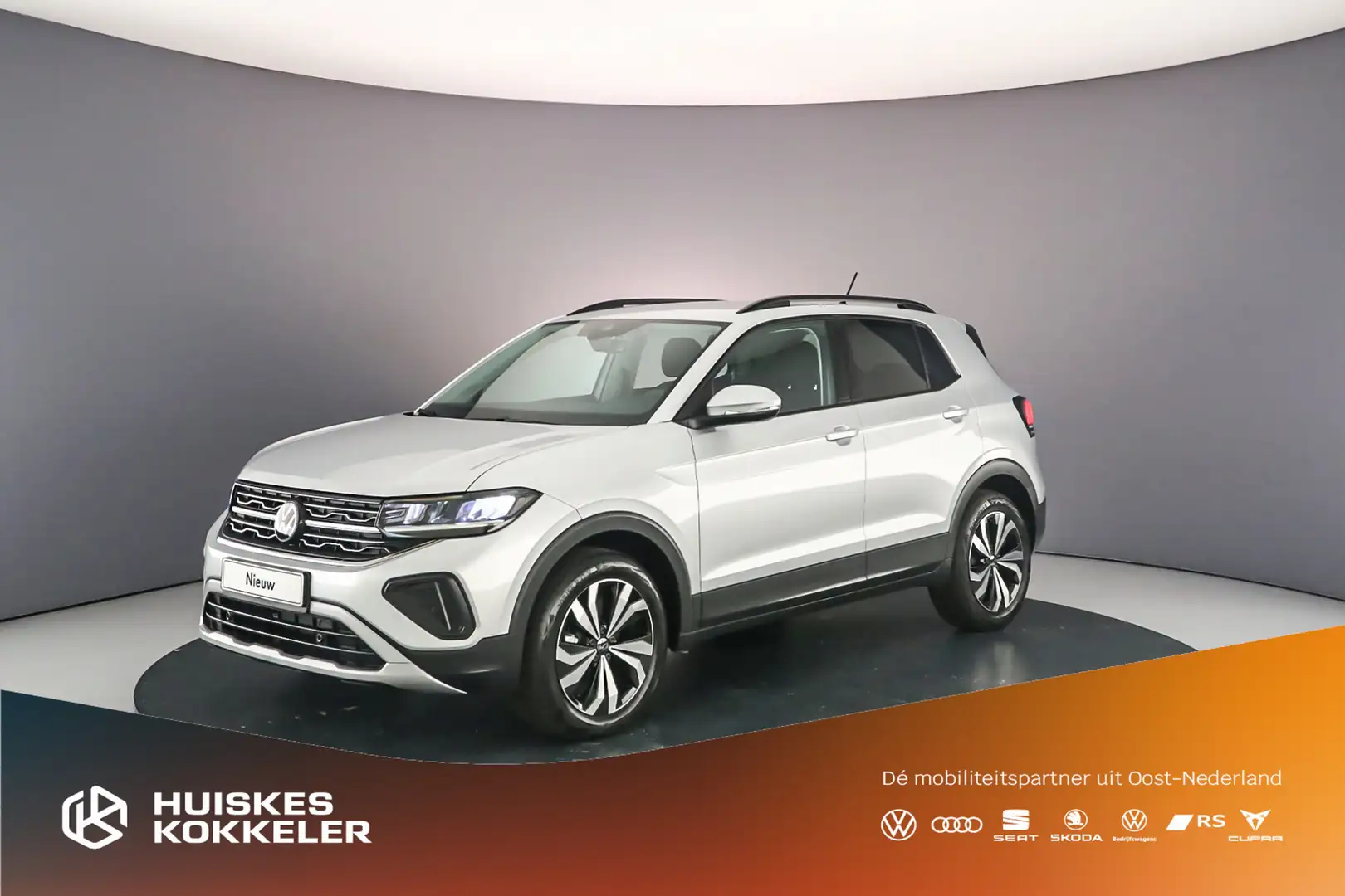 Volkswagen T-Cross 1.0 TSI 95pk Life Edition Gris - 1