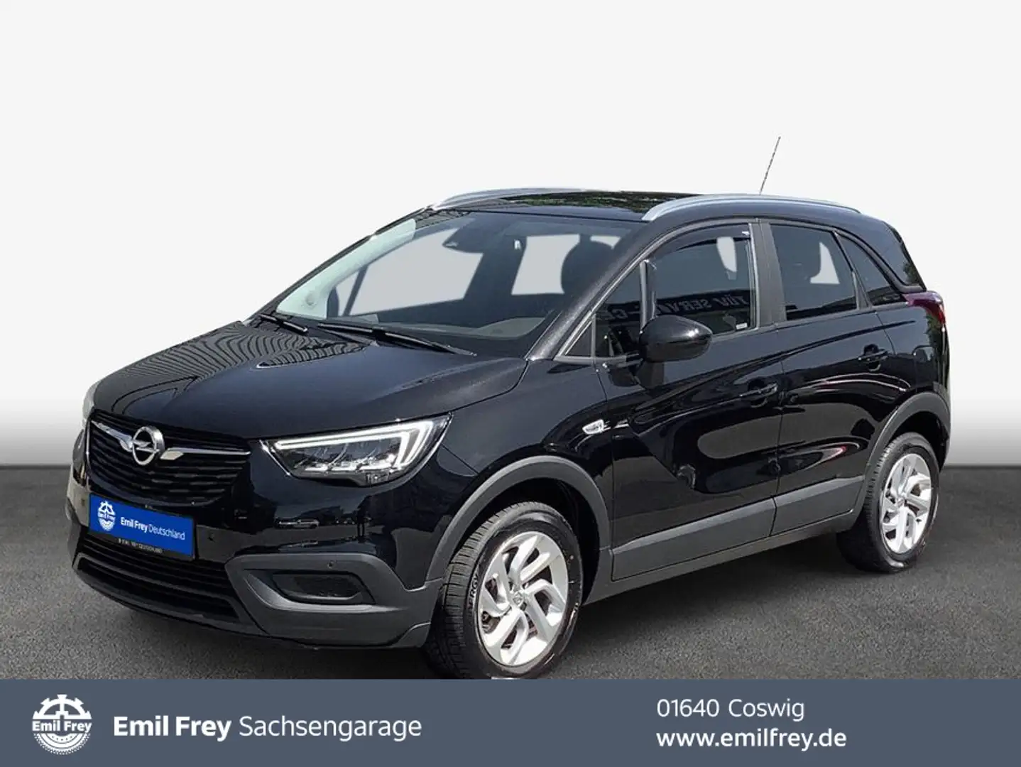 Opel Crossland X 1.2 ECOTEC Edition PDC v+h, Sitzhzg. Schwarz - 1