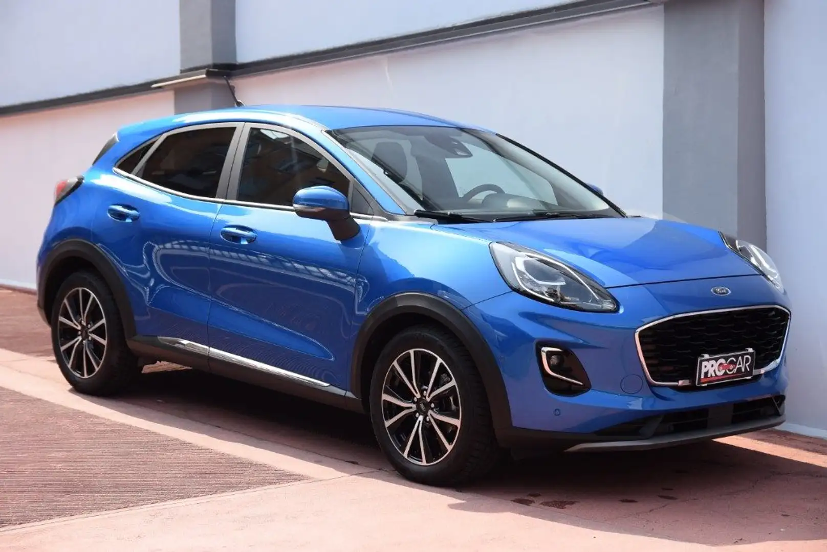 Ford Puma 1.0 EcoBoost Hybrid 125 CV S&S Titanium Bleu - 1