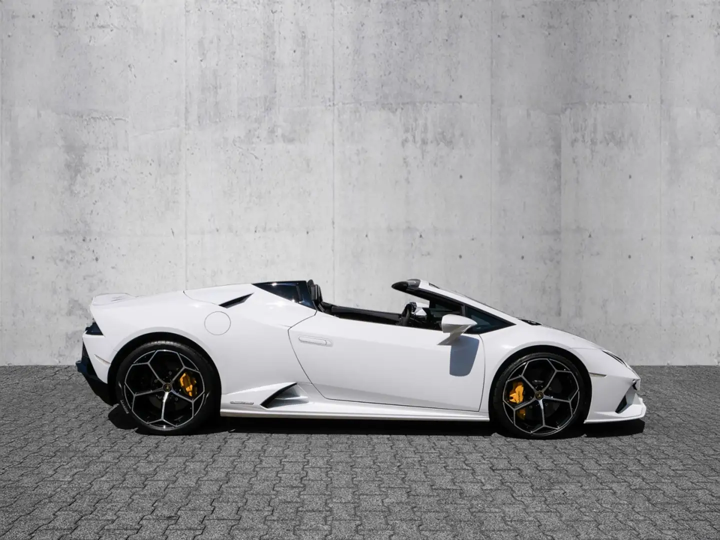 Lamborghini Huracán EVO Spyder Bianco Monocerus, Sensonum Weiß - 2