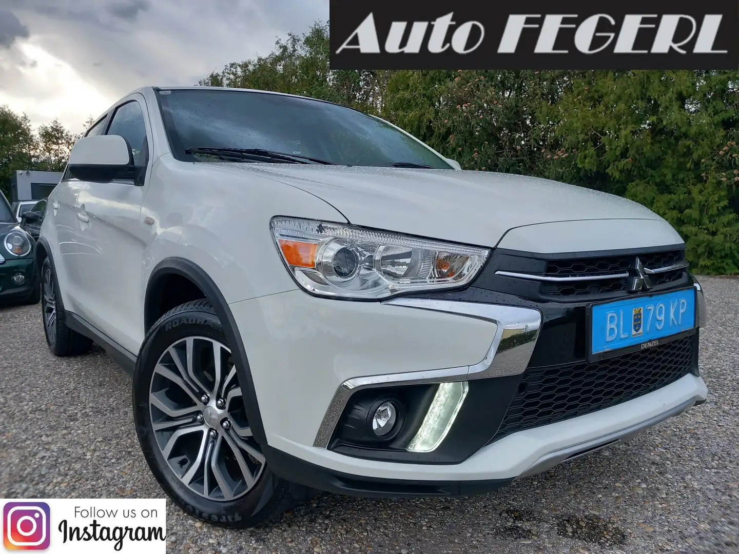 Mitsubishi ASX 1,6 DI-D Plus 4WD +AHK/ Aktionspreis Weiß - 1