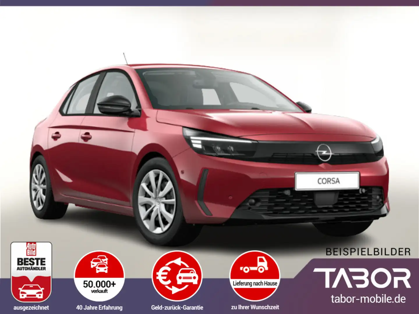 Opel Corsa 1.2 100 SichtP PDC 10"-DAB Temp Rood - 1