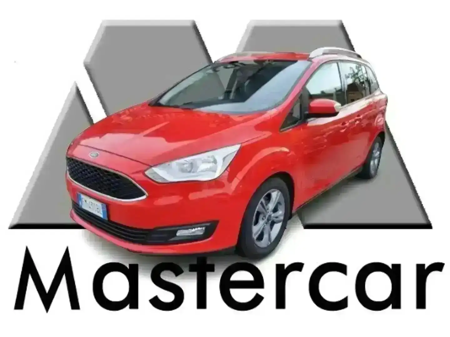 Ford Grand C-Max 7 1.5 tdci 120cv Business  7 posti - FM431BL Rosso - 1