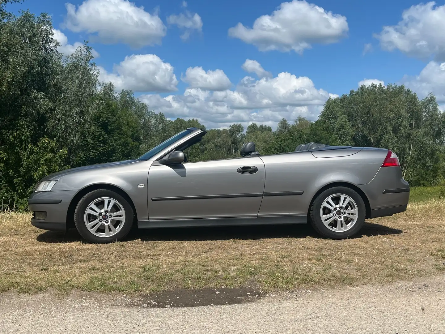 Saab 9-3 Cabrio 1.8t Linear Grijs - 2