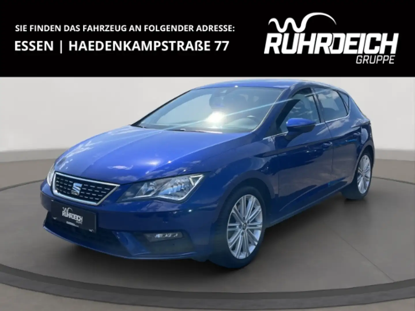 SEAT Leon Xcellence 1.8 TSI DSG AHK ALLWETTER NAVI PDC KAMER Bleu - 1