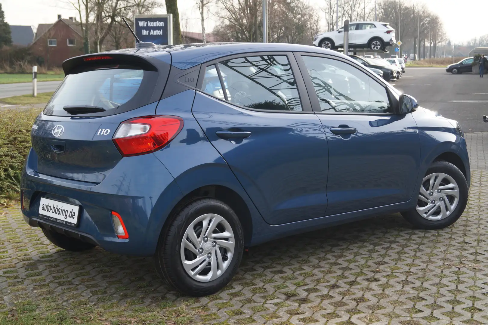 Hyundai i10 1.0AUT-NAVI-KLIMA-KAMERA-TEMPOMAT-KAMERA-PDC Azul - 2